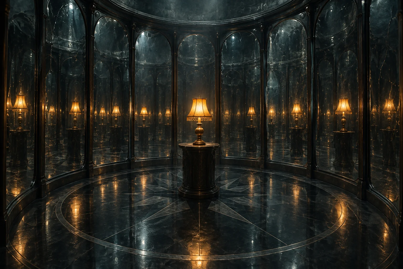 Những chiếc gương tuần hoàn bằng chứng / Mirrors recirculating apparent evidence