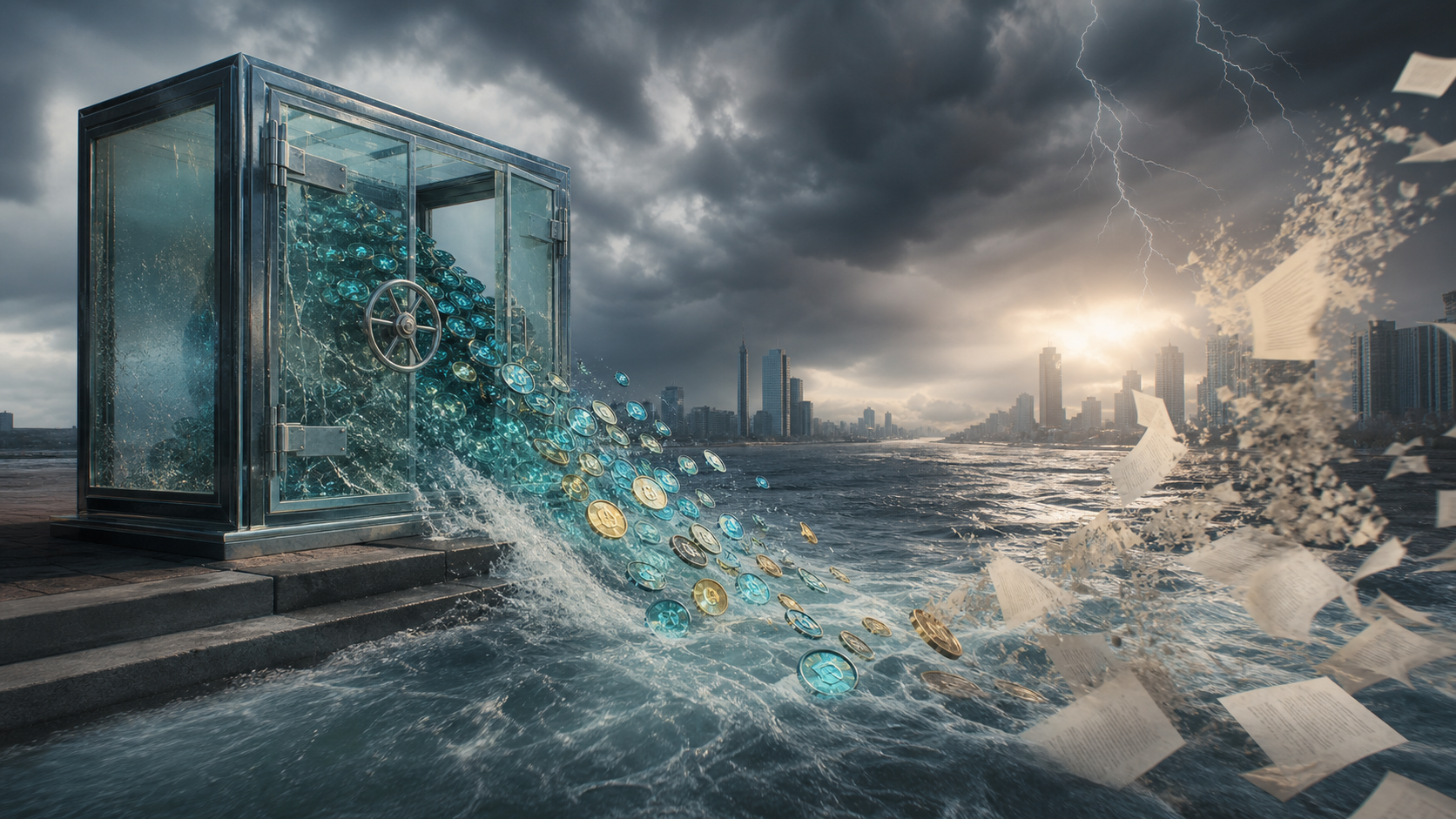 Bán Cưỡng Bức Trong Cú Sập Lớp Bọc Bitcoin