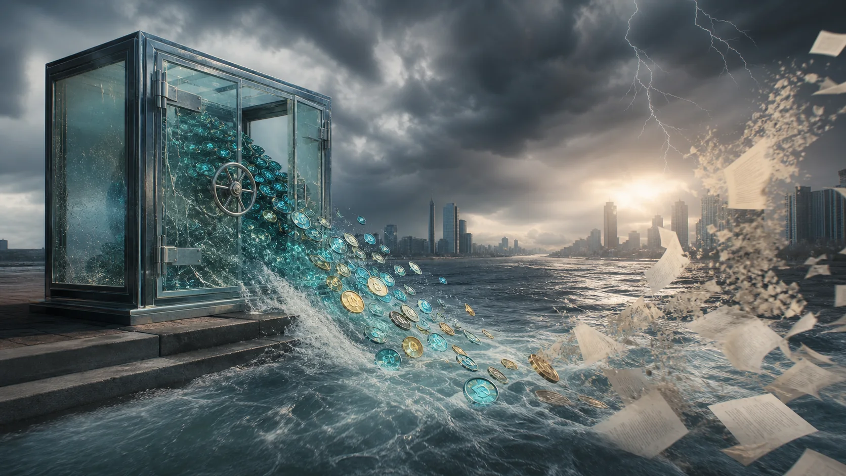 Bán Cưỡng Bức Trong Cú Sập Lớp Bọc Bitcoin