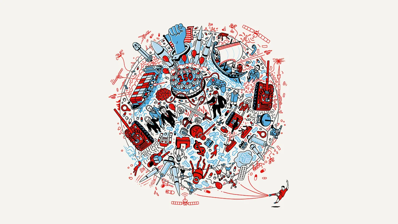 Bìa chính thức The World Ahead 2026 tải từ trang The Economist Group