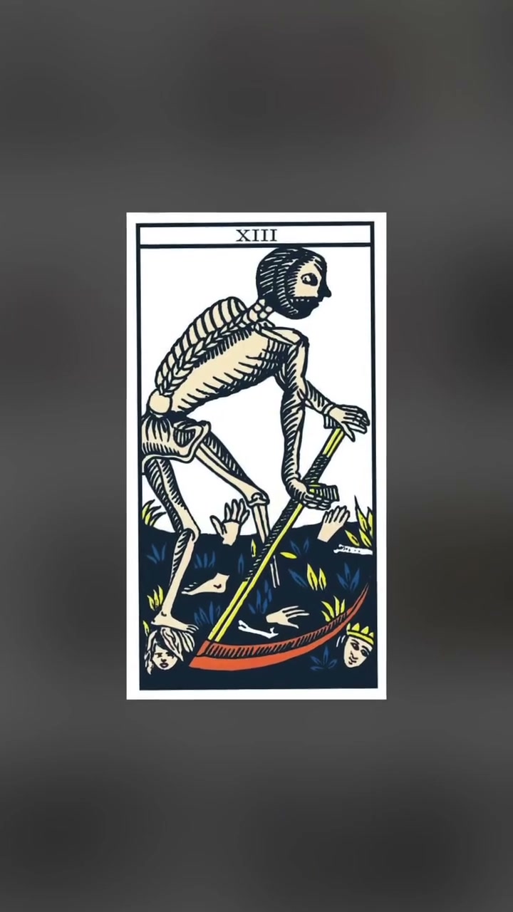 Lá Death XIII trong bộ Rider-Waite
