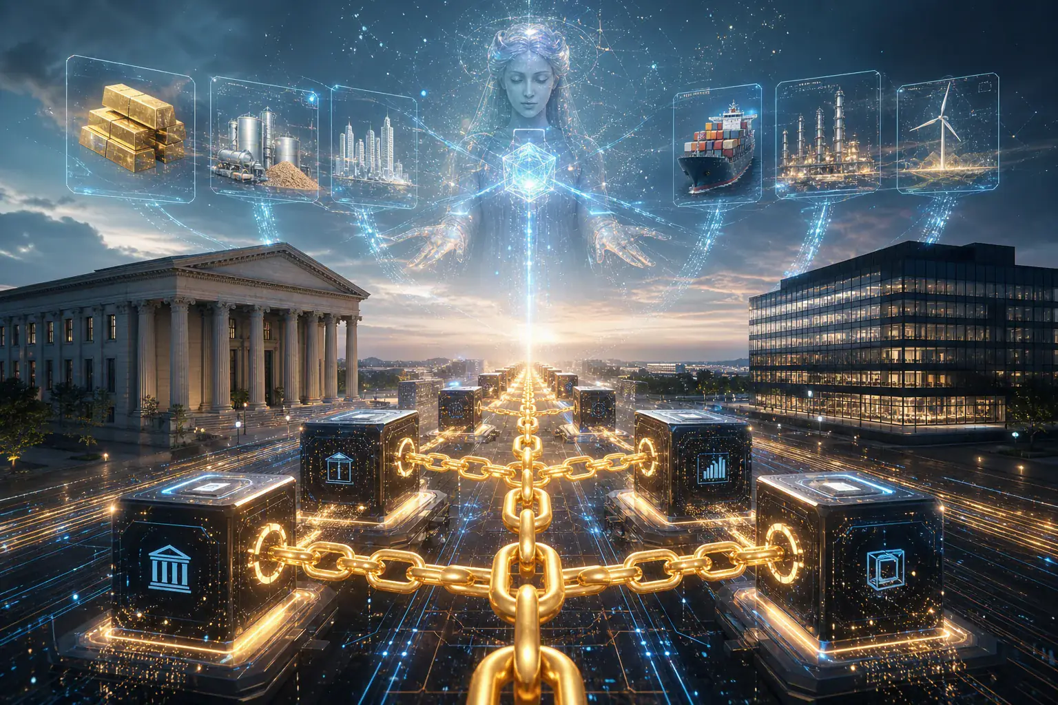 Chainlink đứng giữa stablecoin, sản phẩm gắn với cổ phiếu được mã hóa, ngân hàng, dữ liệu thị trường và nhiều chuỗi khối như một lớp kết nối có điều kiện