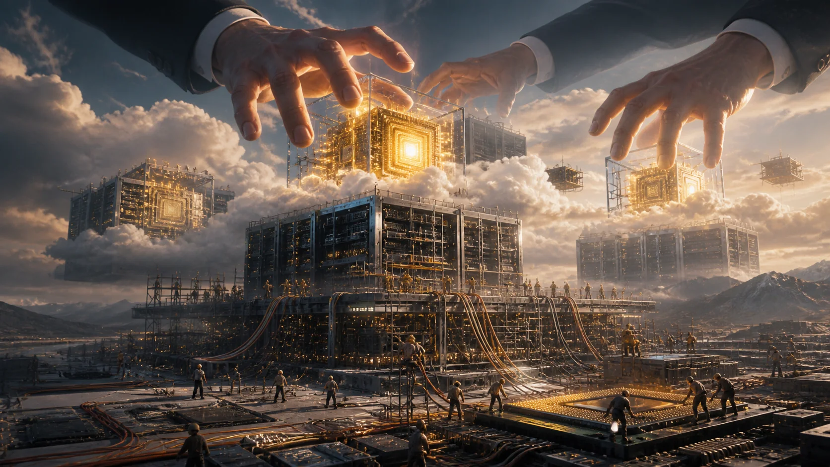 Hạ tầng tính toán và lõi mô hình nằm trong tay một số ít chủ sở hữu