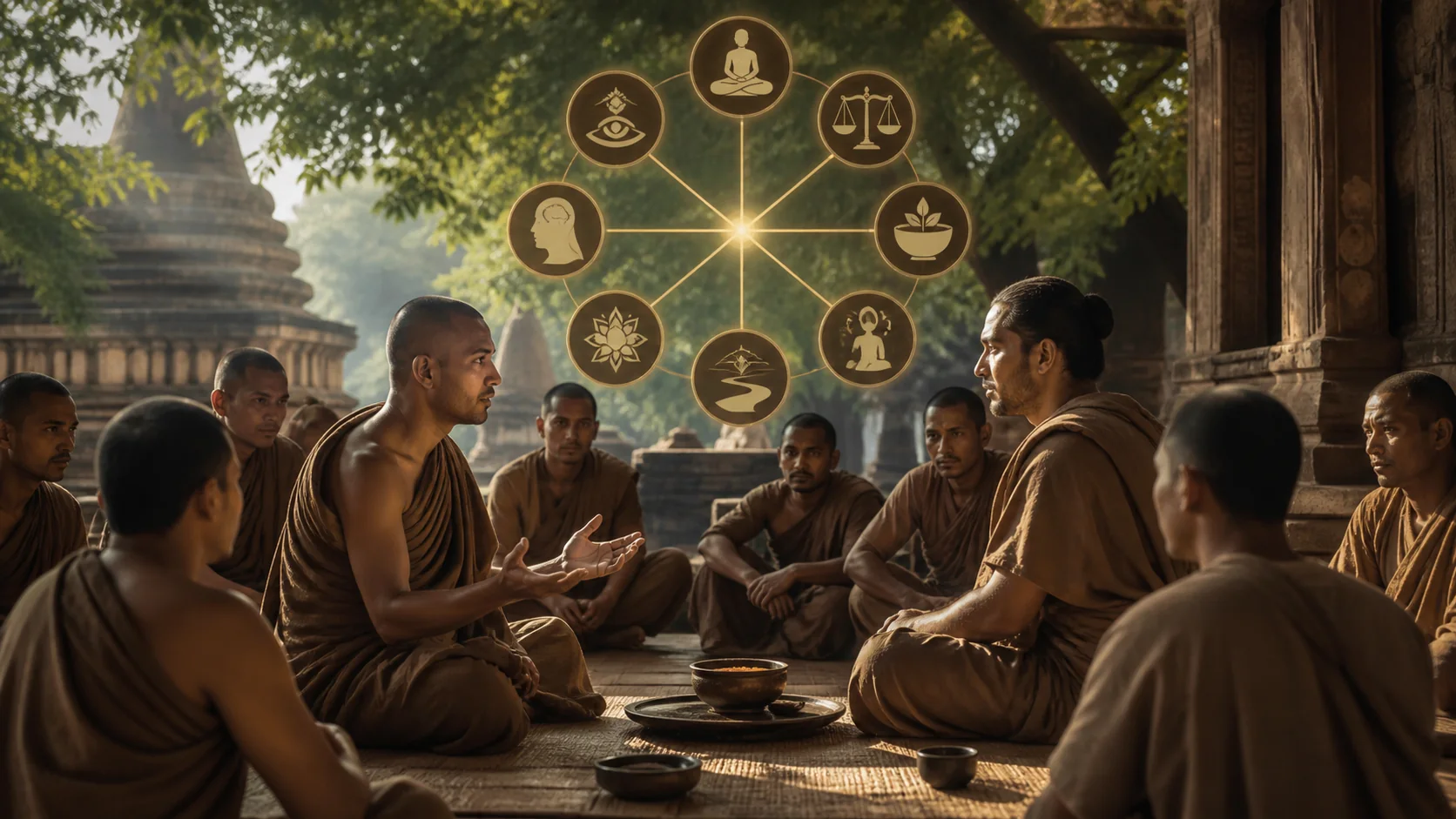 một xung đột nơi làm việc nối bằng tám đường đến tám chi, cho thấy phản hồi hệ thống